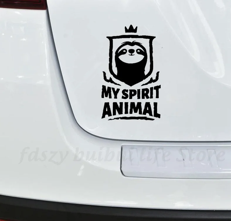 20X12 см Виниловая наклейка с надписью My Spirit Animal Loth для автомобиля | Автомобильные