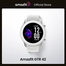 New Global Version New Amazfit GTR 42mm Smart Watch 5ATM Smartwatch 12 Days Battery Music Control For Android IOS phone