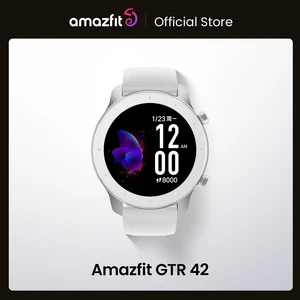 new global version new amazfit gtr 42mm smart watch 5atm smartwatch 12 days battery music control for android ios phone free global shipping