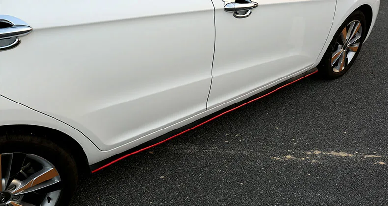 Для Chery ARRIZO5 ARRIZO 5 Автомобильная Передняя Лопата мягкая полоса для предотвращения столкновений спортивный передний бампер окруженный губами автомобильные принадлежности