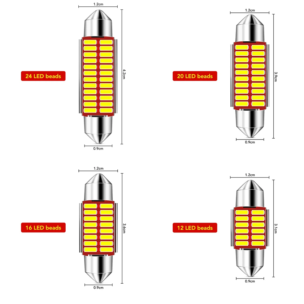 C5W гирлянда светодиодная лампа автомобиля для чтения светильник Audi A3 A4 B6 B8 A6 C5 C6 80