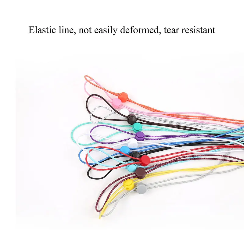 Эластичные шнурки Tcare для обуви брезентовые без завязывания бега ходьбы фитнеса