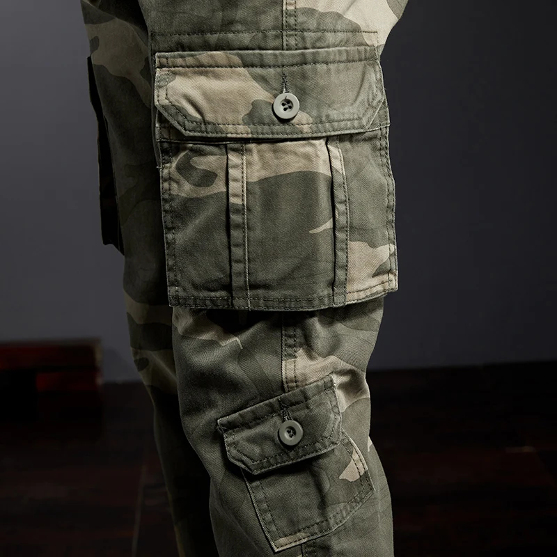 

2020 New Men's Tactical Pants Breathable Autumn Winter Casual Cotton Military Long Trousers Male Camouflage Cargo Pants 5 Color