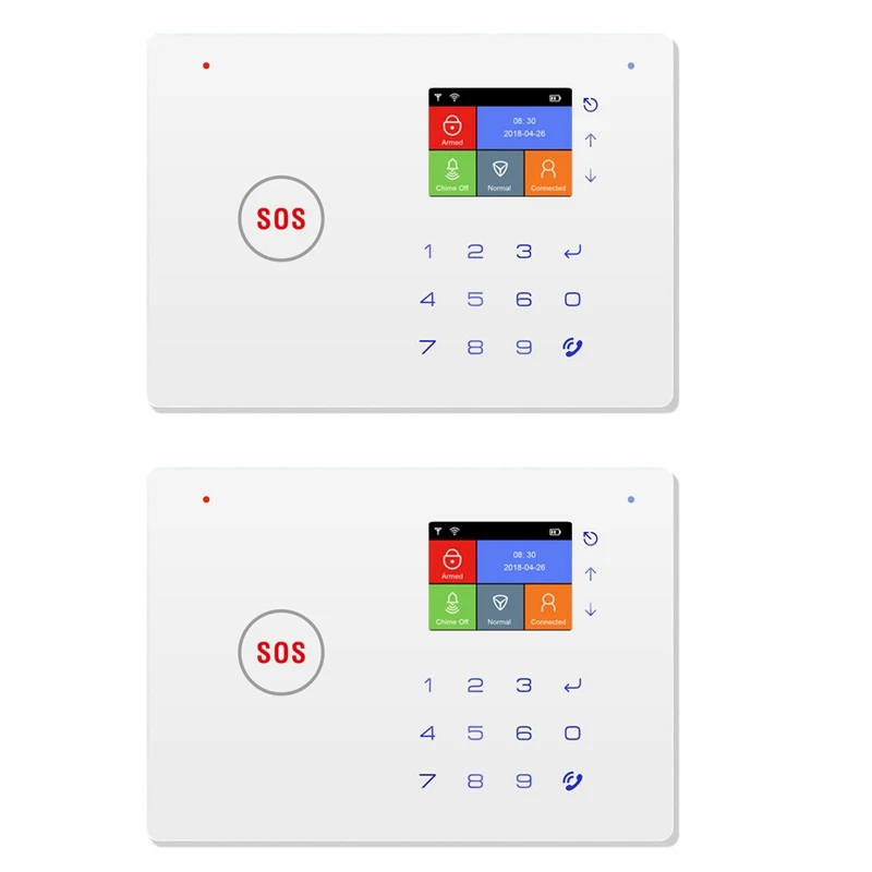 Беспроводная sim карта GSM домашняя охранная ЖК клавиатура WIFI сигнализация