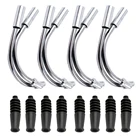 24 комплектов для горного велосипеда, V-образный тормоз, направляющая для кабеля, гнущаяся трубка, защитные рукава шланг, Тормозная лапша и багажник