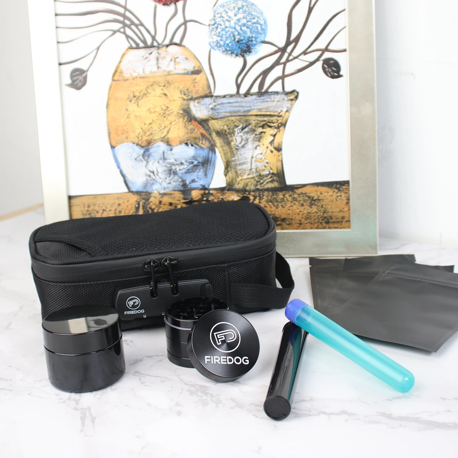 Чехол с защитой от запаха для курения FIREDOG комплект аксессуаров травы сумка