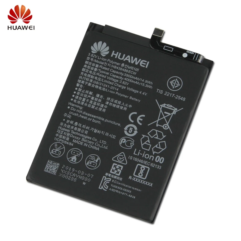 Huawei HB436486ECW аккумулятор для телефона huawei mate 10 mate X ALP-AL00 mate 10 mate 10pro коврик RS/P20pro 4000 мАч+ инструмент