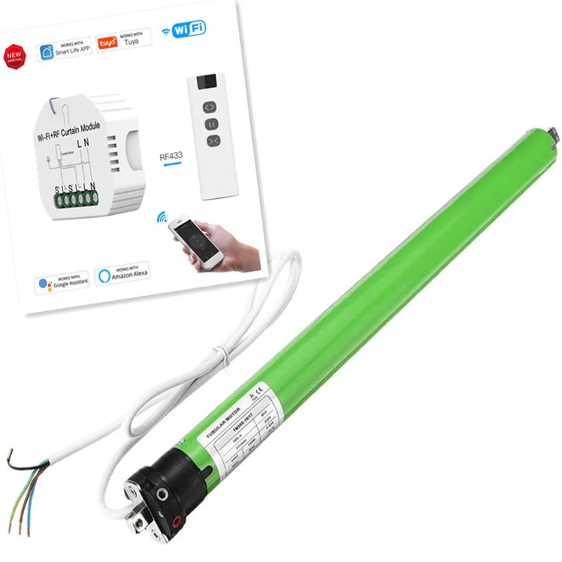 Dooya трубчатый двигатель DM35S WiFi смарт жалюзи модуль переключатель рольставни