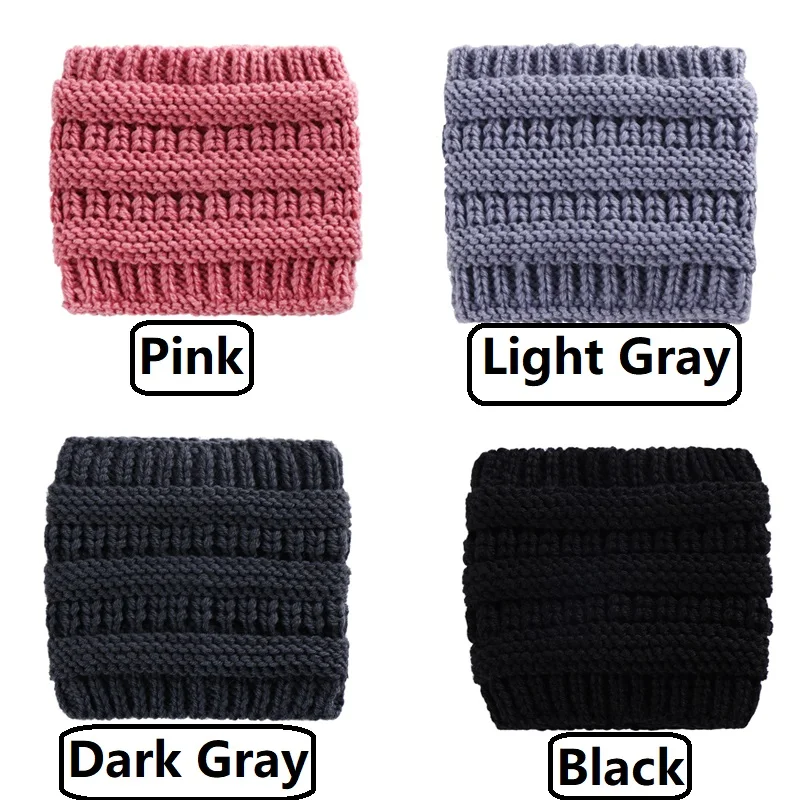 Женская вязаная повязка на голову зимняя теплая для ушей дам эластичное вязаное