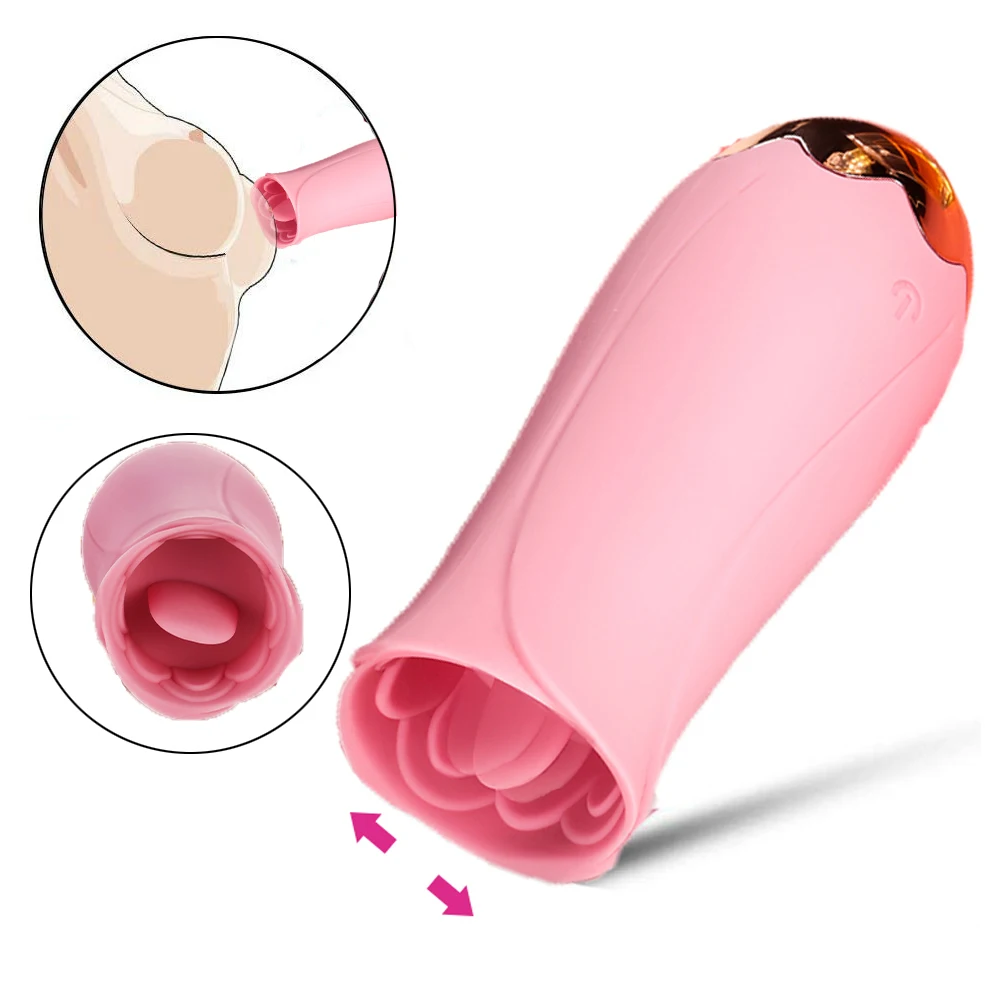 

Clitoridien sucer lécher vibrateur G tache langue aspiration Vibration jouets sexuels pour femmes stimulateur Oral mamelon