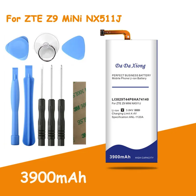 Бесплатная доставка аккумулятор 3900 мАч Li3829T44P6HA74140 для ZTE Nubia Z7 Z9 NX508J NX510J NX511J Max Plus mini