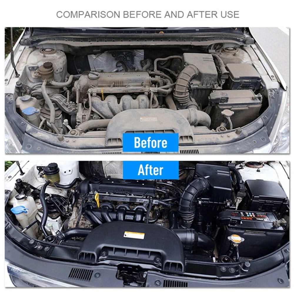 

Car Accessories 30ml Engine Compartment Cleaner Removes Heavy Oil Dust No-Rinse Cleaning Wash Detergent