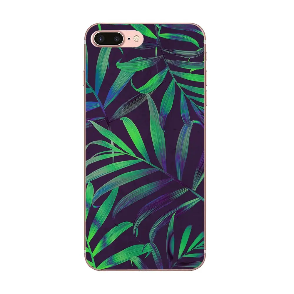Защитная пленка для экрана из ТПУ Apple iPhone 4 5 5C 6 6S 7 8 11 Plus Pro X XS Max XR тропические обои с