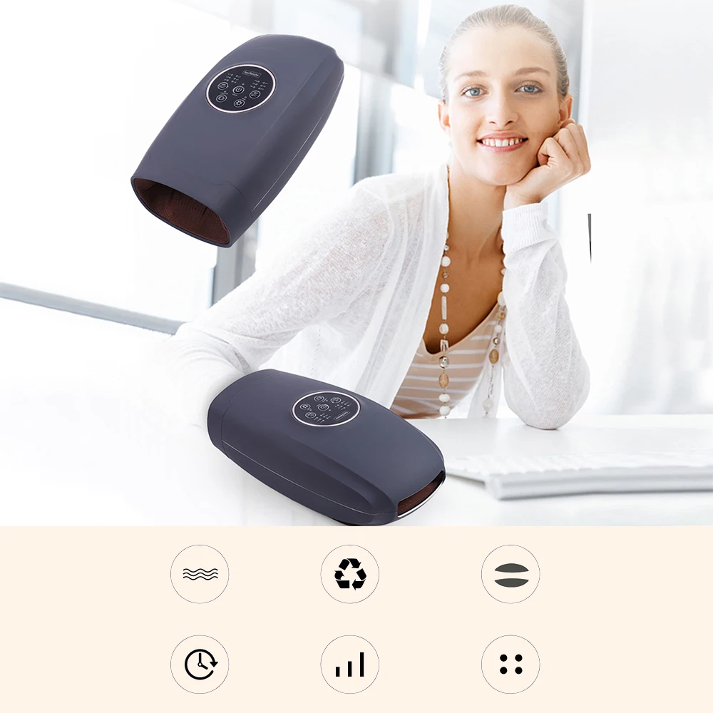 Meilleur Masseur électrique Pour Les Mains, équipement De Physiothérapie, Soins Du Corps, Soulage La Fatigue Des Mains, Massage Des Doigts, Pression D'air