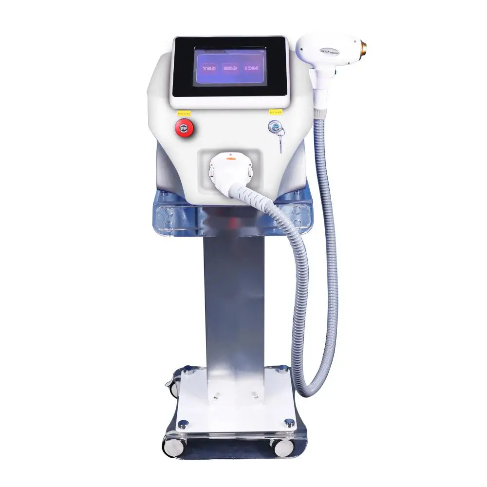 

2021 CE Certified High Power Diode Laser Three Wavelength 755nm 808nm 1064nm Portable 808nm Hair Removal Machine