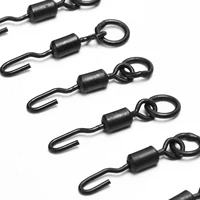 sf spinner swivels quick change swivel with ring size 11 for ronnie rigs carp fishing terminal tackle 10pcs