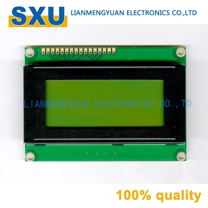5 В синий/желтый зеленый ЖК-дисплей 1604 LCD 1604B плата модуля цифрового ЖК-экрана для