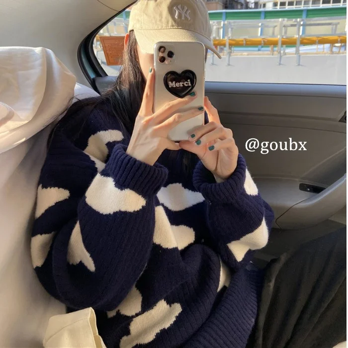 

Осень 2021, зимний свитер, женские топы, вязаный пуловер, женская мягкая теплая толстая верхняя одежда