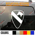 Наклейка с 1-й кавалерией дивизией, наклейка на машину, первая команда CSIB, армейская виниловая наклейка без задника