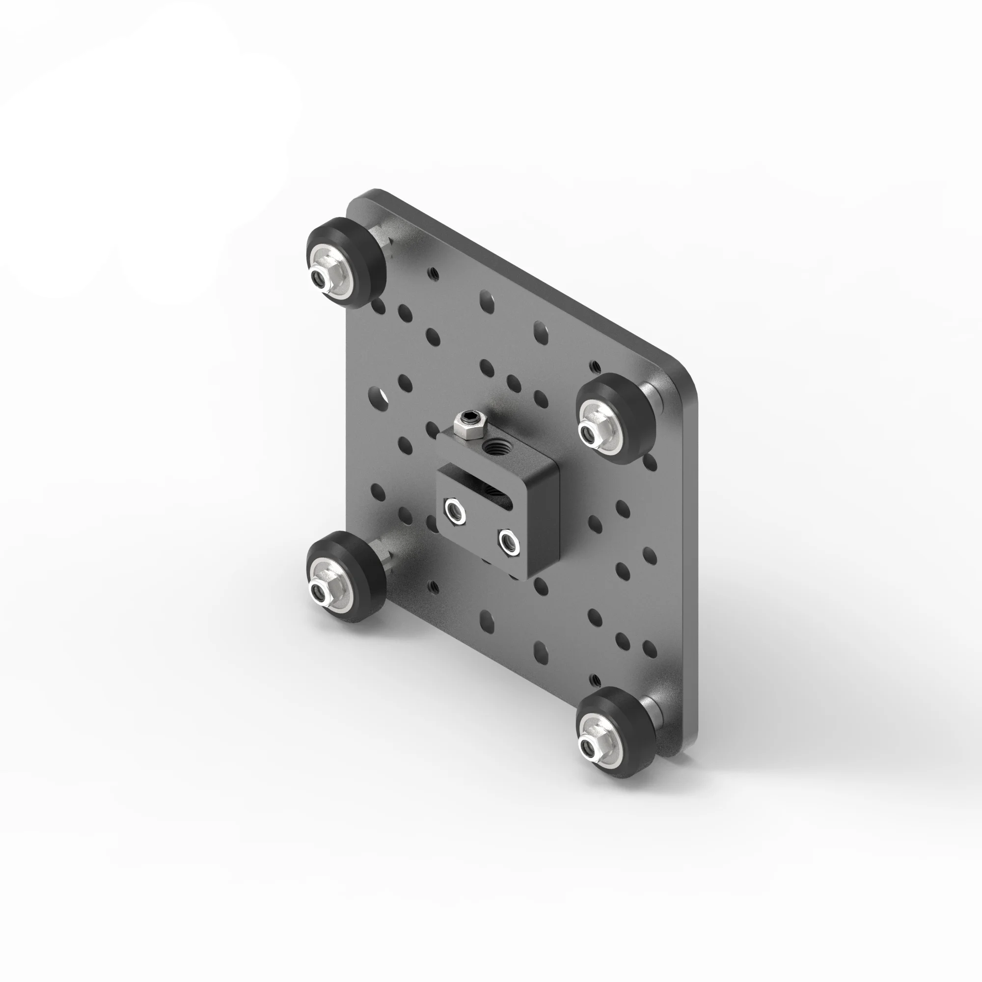 1 компл. Openbuilds специальная пластина скольжения шкив для 2020 V-слот алюминиевые