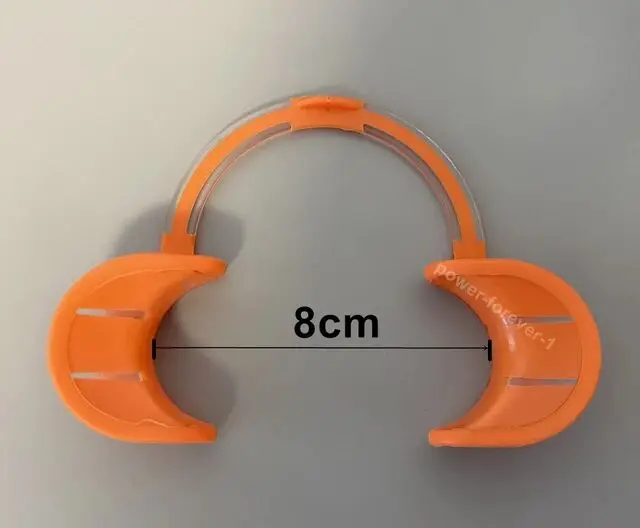 

3Pieces C-Shape Teeth Whitening Cheek Retractor Dental Mouth Opener Lip Mouthguard Soft Anti-Skid Rubber