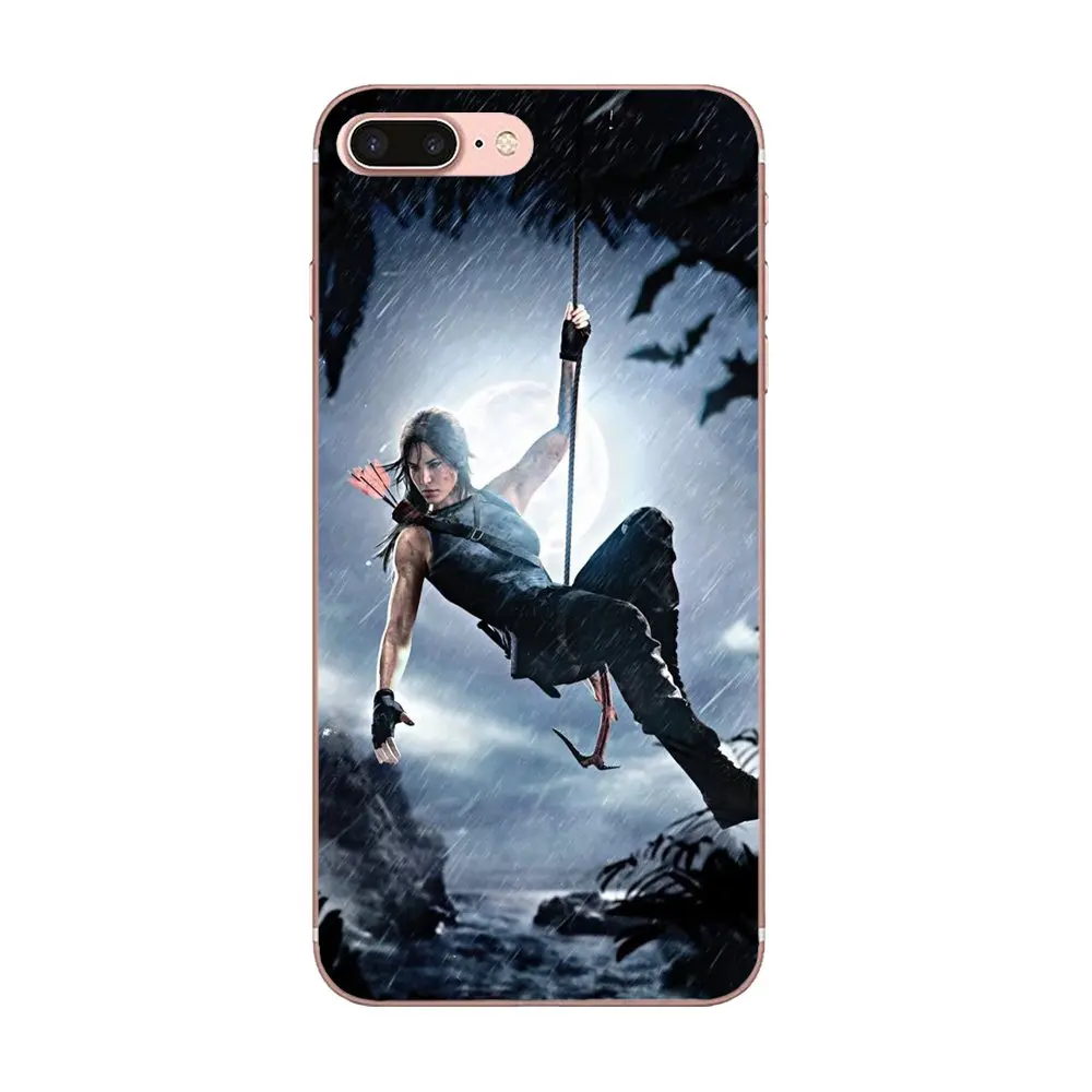 For Huawei P7 P8 P9 P10 P20 P30 Lite Mini Plus Pro Y9 Prime P Smart Z 2018 2019 TPU Transparent Case Lara Croft Tomb Raider | Мобильные