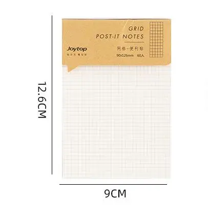 

New 60 Sheets Simple BusinessN times Sticky Memo Pad Note Post Paper Tabs Paperlaria To Do List Planner School Office Stationery