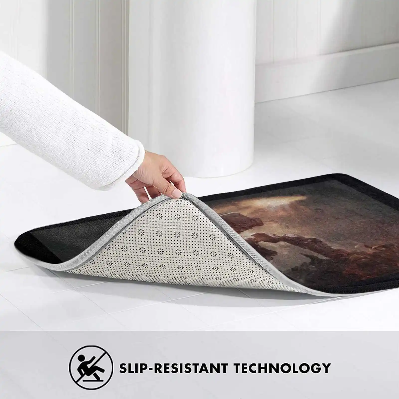 Коврик для ног Goliath домашний ковер завтрака комиксов фразы игр чашка кофе с соком