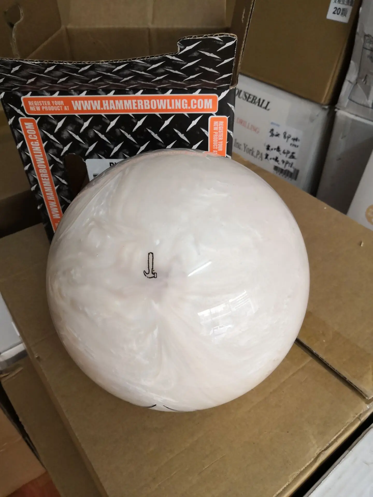 Новый стиль средний шар для боулинга белый паук 14 фунтов бесплатная доставка