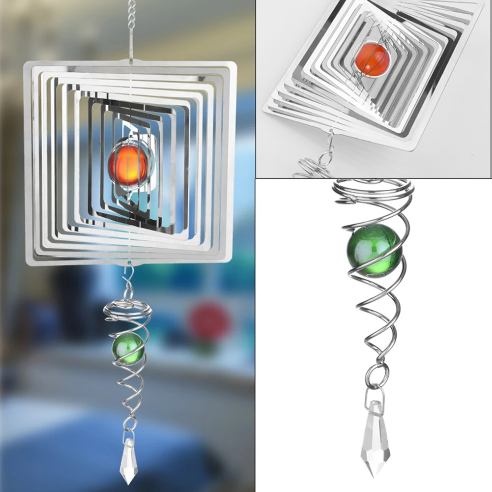 2019 Сова солнце Стрекоза Снежинка ветер Chime домашнее балконное украшение дворовый