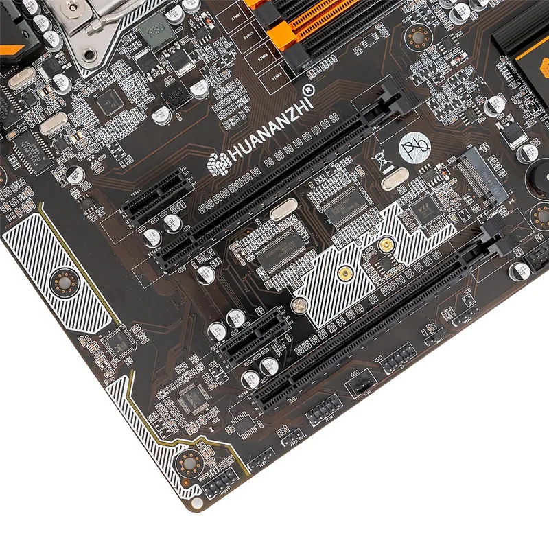 HUANANZHI X79-8D cpu LGA2011 LGA 2011 материнская плата с двойным процессором DDR3 подходит для серверной памяти и ЦП сервера