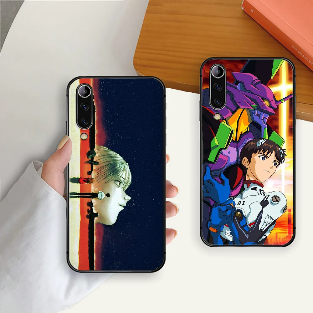 

Anime Genesis Evangelion Phone Case Cover For Xiaomi Mi Note A2 A3 8 9 3 9 9T 10 Max Pro Lite Ultra Black Fashion Coque Painting