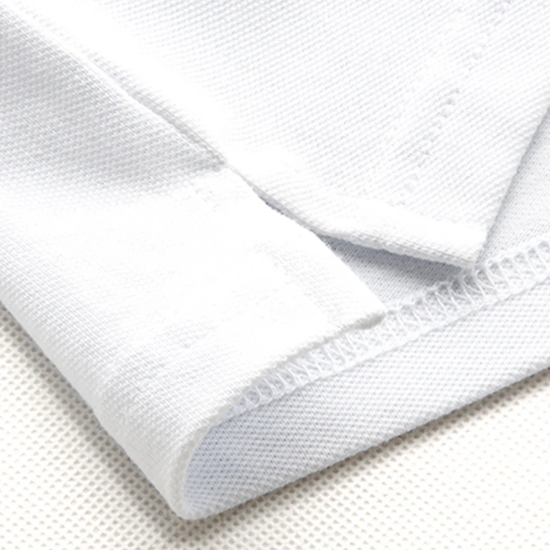 

Spring solid color Polo shirt, pure cotton embroidered men's 2021 summer British fashion men's lapel knitted polo shirt