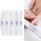 Пилка для ногтей двусторонняя полулунная, 5 шт.