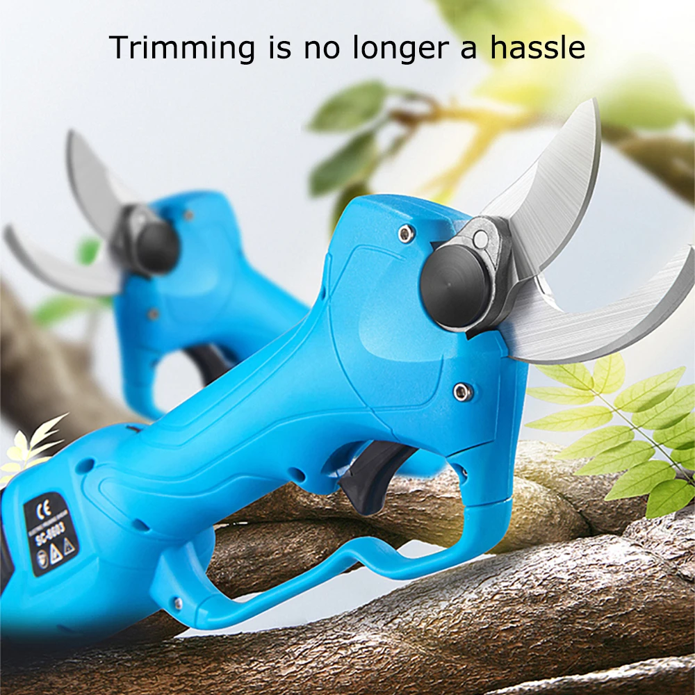 Новый профессиональный Аккумуляторный секатор Электрический ветви дерева 0 8 ~ 1