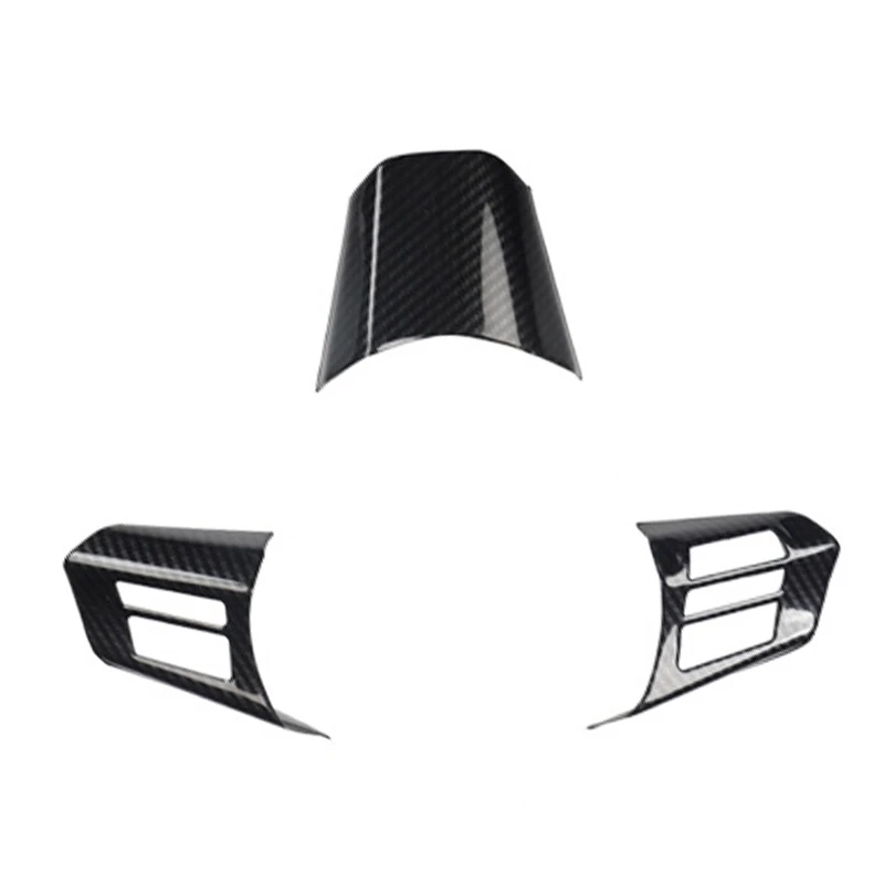 3Pcs/Set Car Steering Wheel Switch Decoration Frame Cover Stickers for Subaru Outback 2010-2014 Styling | Автомобили и мотоциклы