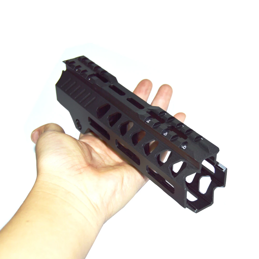 Тактический 7/10/12/13,5 дюймов поплавок M-lok Handguard Пикатинни страйкбол 15 M4 Handguard карабин квадратный рот для охоты