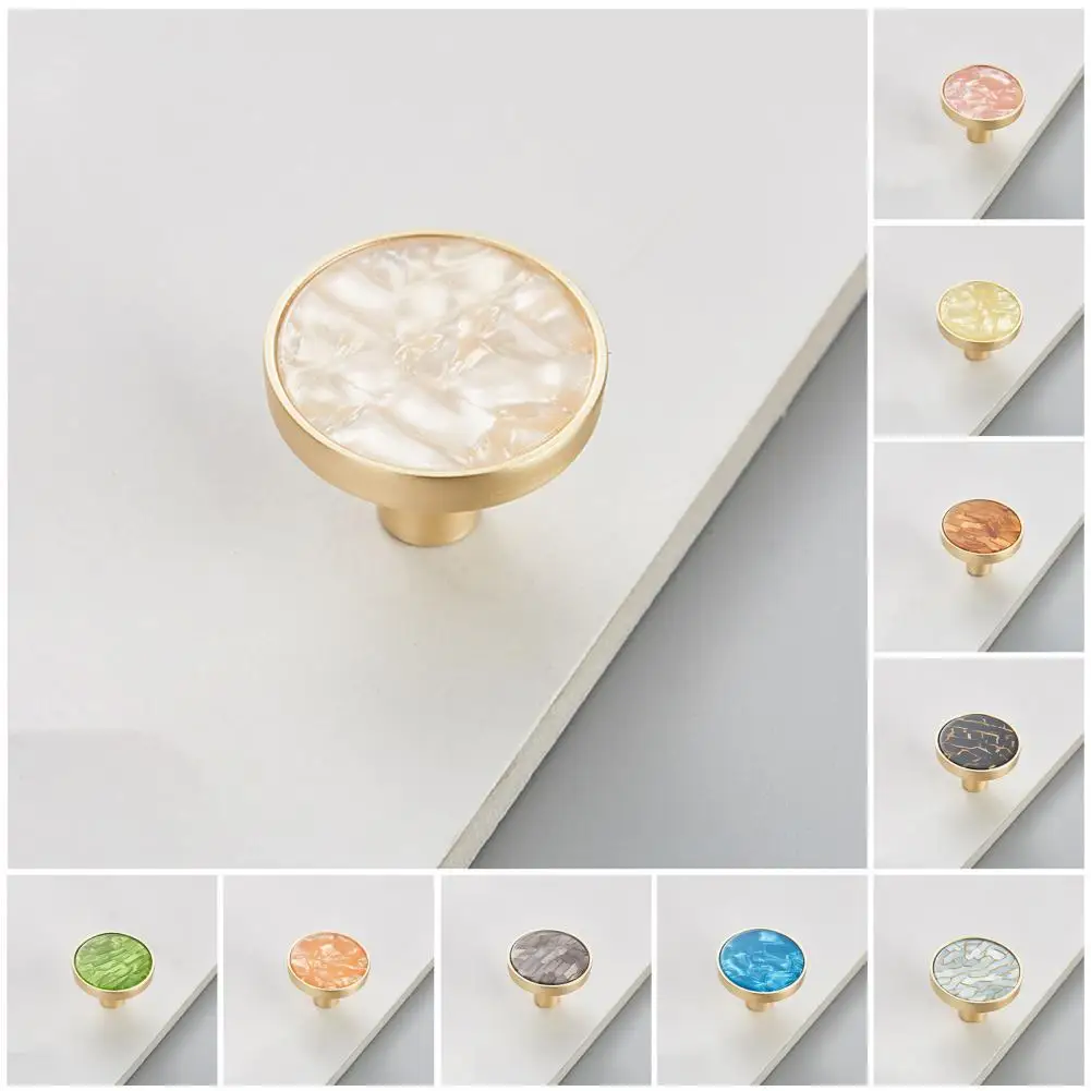 

Cabinet Knob Universal Anti-rust Zinc Alloy Single Hole Drawer Knob for Kitchen