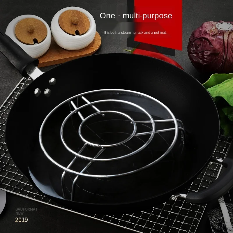 

304 SST Steaming Rack Water-Proof Household Rice Cooker Steamer Pressure Cooker High Leg Steaming Rack
