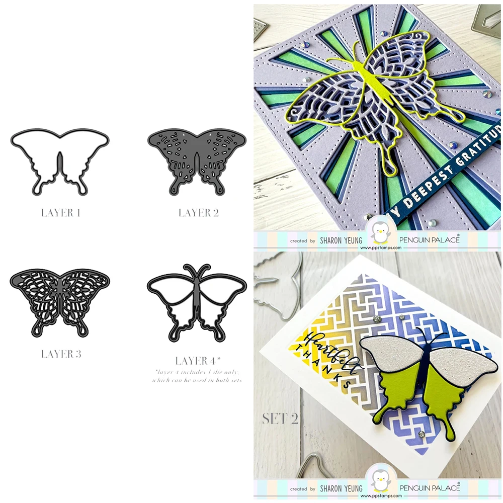 

Butterfly Metal Cutting Dies No Stamps For Diy Dies Scrapbooking Embossed Paper Card Craft Photo Album Decoration Die Cut