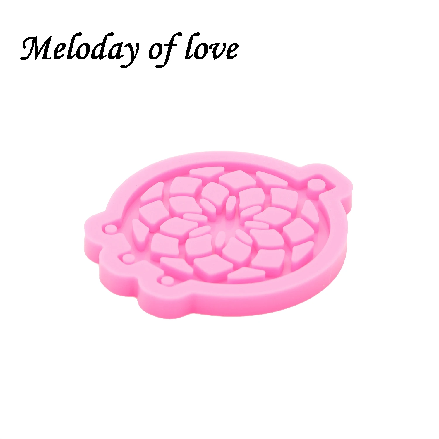 Глянцевая форма для брелока из силиконовой смолы формы литья эпоксидные