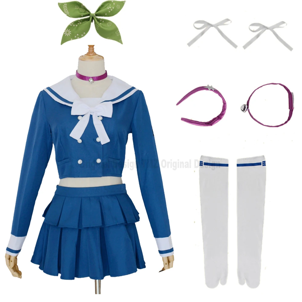 Danganronpa Dangan Ronpa V3 Killing Harmony Chabashira Tenko школьная форма косплей костюм Индивидуальный
