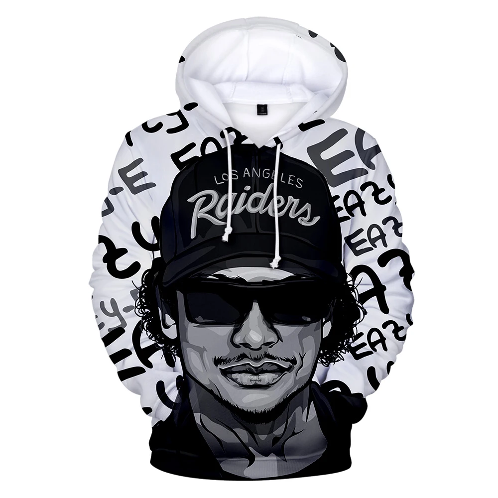 

Gangsta Rap Eazy E 3D Hoodies Men Women Sweatshirts Harajuku Hoodie Pullovers Print 3D Hip Hop Hoodies Men Clothing Dropshipping