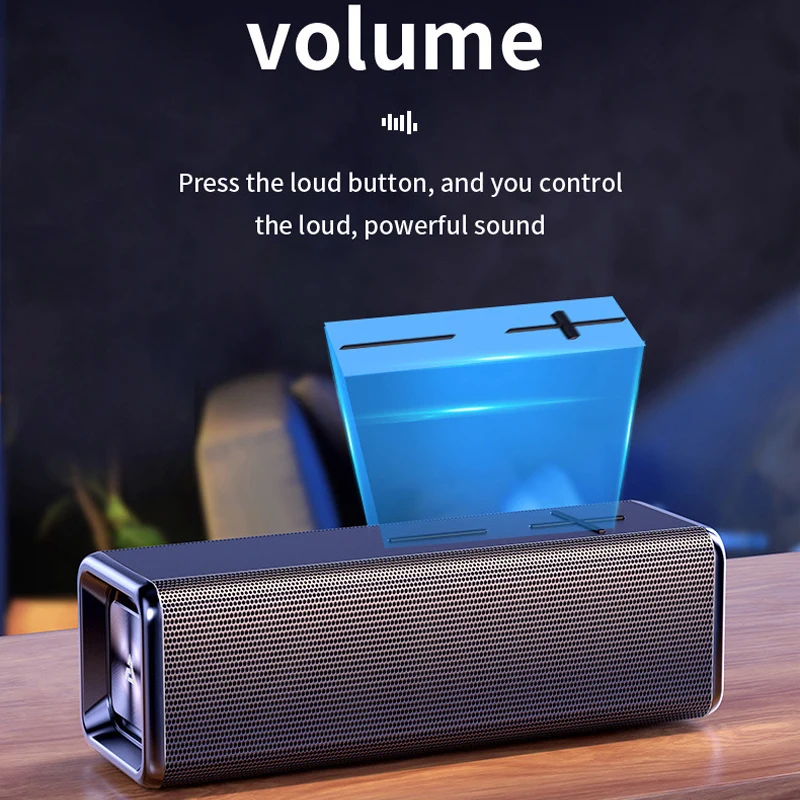 Bluetooth Колонка V13 домашний беспроводной портативный сабвуфер TWS Series Hi-Fi