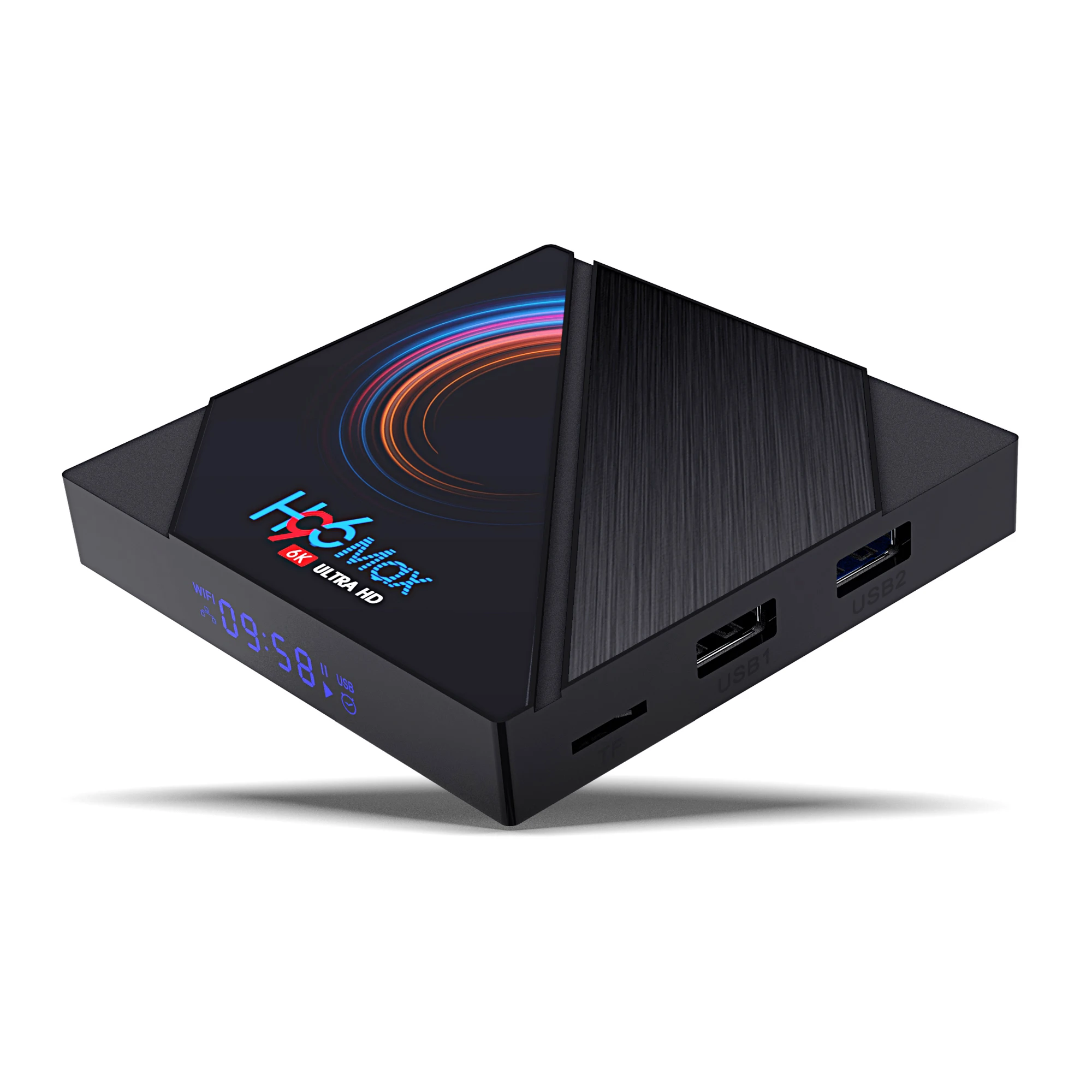 ТВ приставка Allwinner H616 Android 10 4 + 32 ГБ два диапазона Wi Fi 4K 6K|ТВ-приставки и