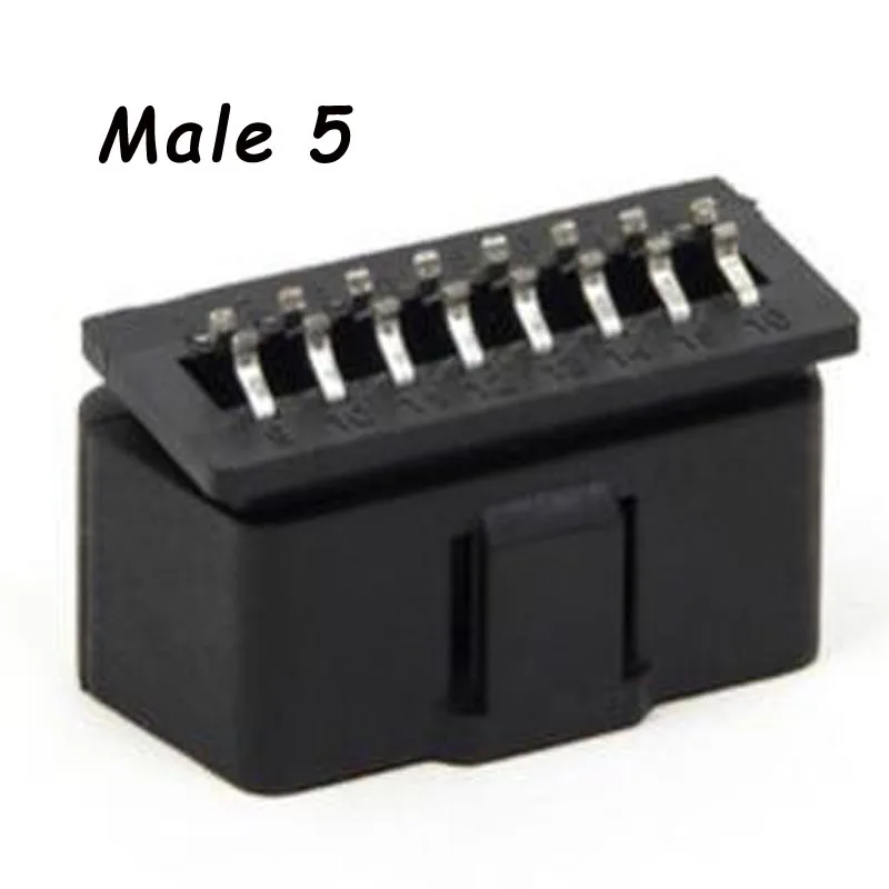 6 типов OBD II OBD2 12 В 24 16 контактный кабель для открытия автомобильного