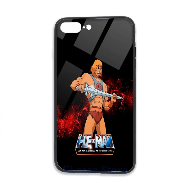 Чехол для телефона He Man - Masters of the Universe iPhone 12 Pro 11 X XR XS Max 8 7 6 6s Plus 5s мягкая стеклянная