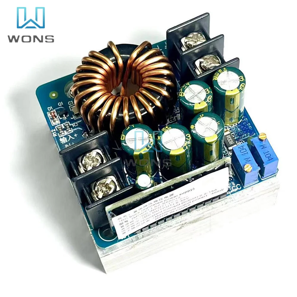 DC-DC 400 Вт высокомощный понижающий модуль источника питания с постоянным