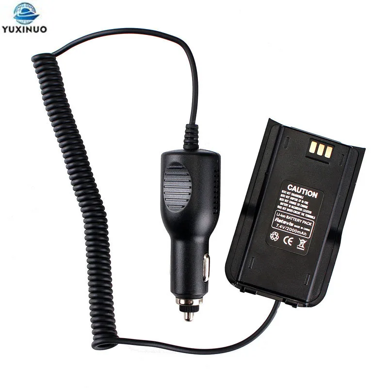 12V-24V автомобиль Зарядное устройство Батарея для тыта MD-380 MD380 MD-UV380 - Цена: 380.96