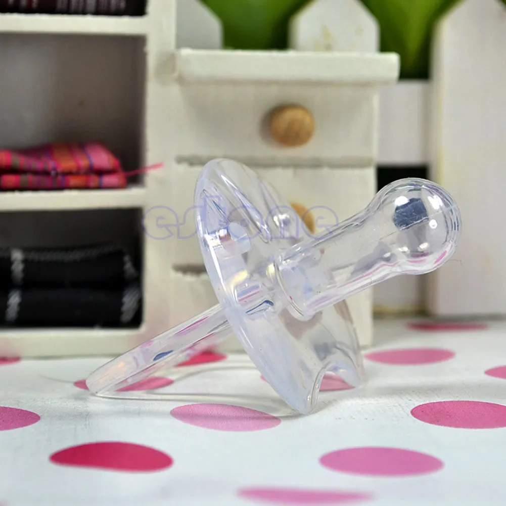 

Soother Nipple Flat Round Infant Child Feed Silicone Baby Pacifier Orthodontic